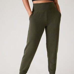 Athelta Coaster Luxe High Rise Jogger - Aspen Olive Heather - XXS